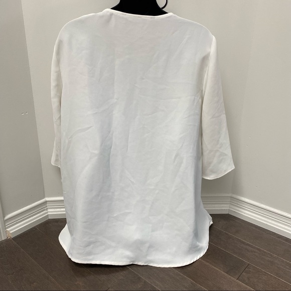 Zara Ivory Tunic Top - Picture 2 of 7